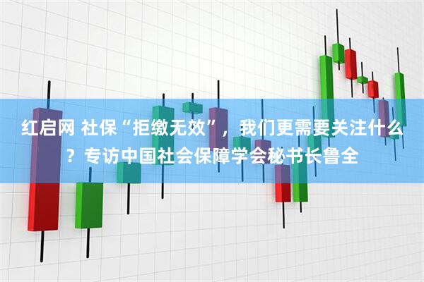 红启网 社保“拒缴无效”，我们更需要关注什么？专访中国社会保障学会秘书长鲁全