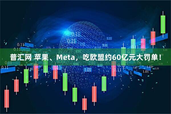 普汇网 苹果、Meta，吃欧盟约60亿元大罚单！
