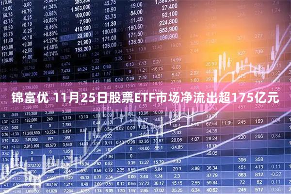锦富优 11月25日股票ETF市场净流出超175亿元